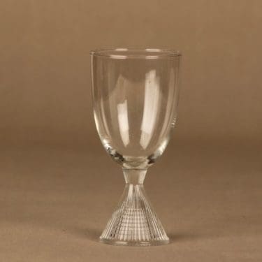 Iittala Briljant valkoviinilasi, jalallinen, suunnittelija Tapio Wirkkala, jalallinen, 16 cl