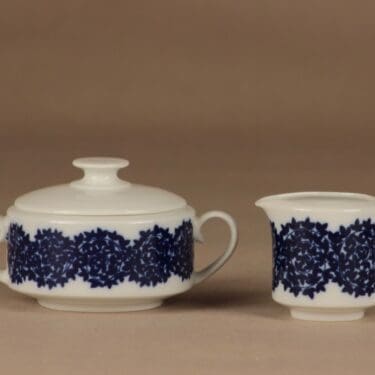 Arabia Asta sokerikko ja kermakko suunnittelija Raija Uosikkinen