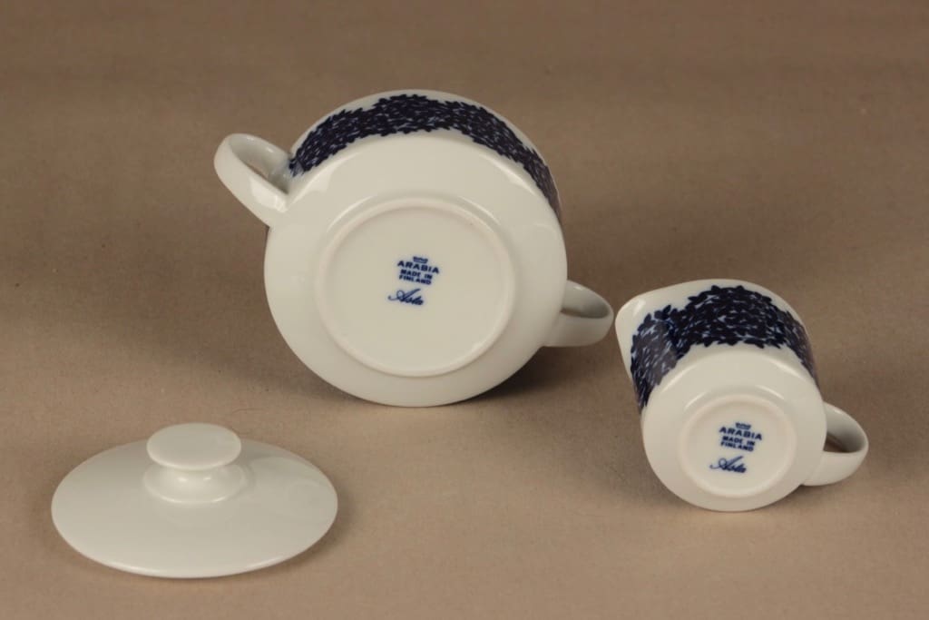 Arabia Asta sugar bowl and creamer designer Raija Uosikkinen 2