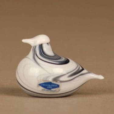 Nuutajärvi lintu , Kivitasku, suunnittelija Oiva Toikka, Kivitasku, signeerattu