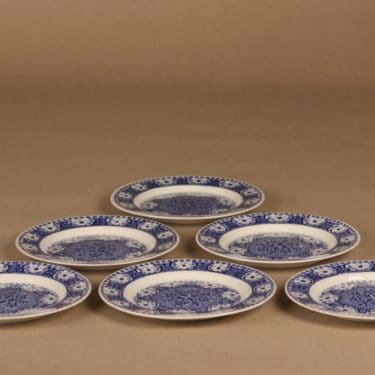 Arabia Ali lautanen, 17.5, suunnittelija Raija Uosikkinen, 17.5, kuparipainokoriste