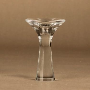 Iittala kynttilänjalka, signeerattu, suunnittelija Tapio Wirkkala, signeerattu