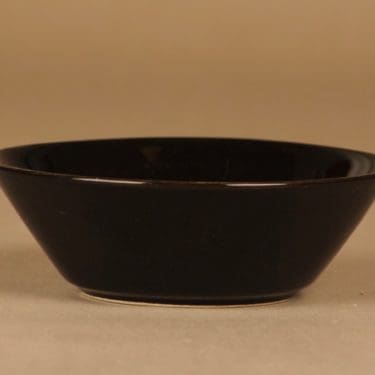 Arabia Kilta annoskulho, musta designer Kaj Franck