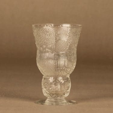 Nuutajärvi Fauna viinilasi 25 cl designer Oiva Toikka