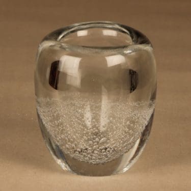 Iittala Soodakupla vase, signed designer Kaj Franck