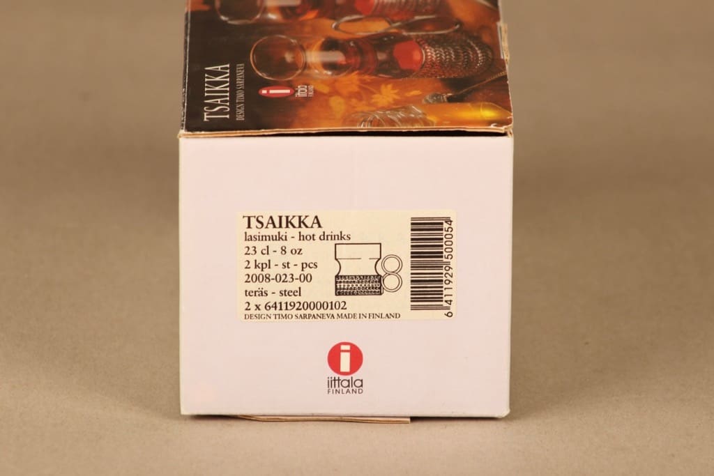 Iittala Tsaikka glögilasi 23 cl suunnittelija Timo Sarpaneva 2