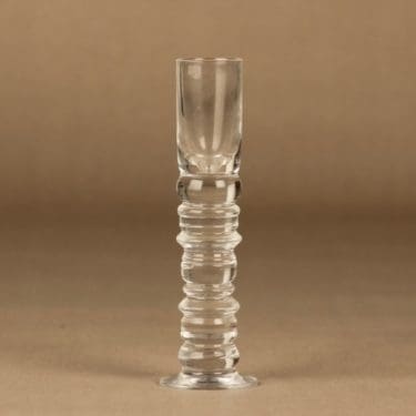 Nuutajärvi Jatsari snapsilasi, 3 cl, suunnittelija Oiva Toikka, 3 cl