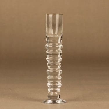 Nuutajärvi Jatsari snapsilasi, 3 cl, suunnittelija Oiva Toikka, 3 cl