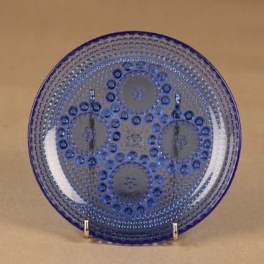 Riihimäen lasi Grapponia lautanen, 14.5 cm, suunnittelija Nanny Still, 14.5 cm