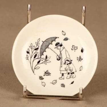 Arabia Harraste wall plate In the Autumn wind designer Raija Uosikkinen