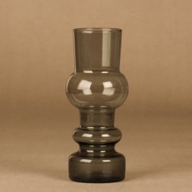 Nuutajärvi 1487 maljakko, harmaa, suunnittelija Kaj Franck,