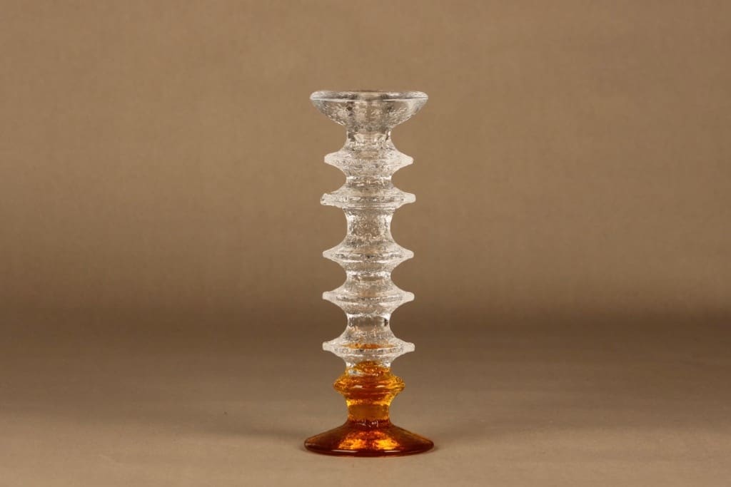 Iittala Festivo kynttilänjalka, 6-solmuinen, suunnittelija Timo Sarpaneva, 6-solmuinen