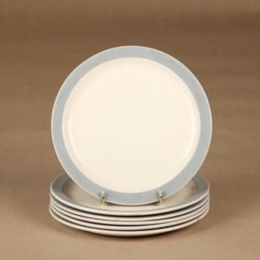 Arabia Soma lautanen, 16.5 cm, 6 kpl, suunnittelija , 16.5 cm, raitakoriste