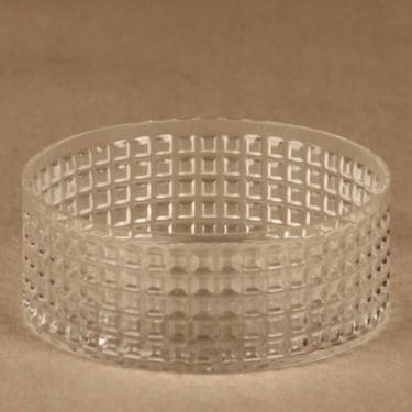 Nuutajärvi Ruuturitari kulho, pyöreä, suunnittelija Kaj Franck, pyöreä