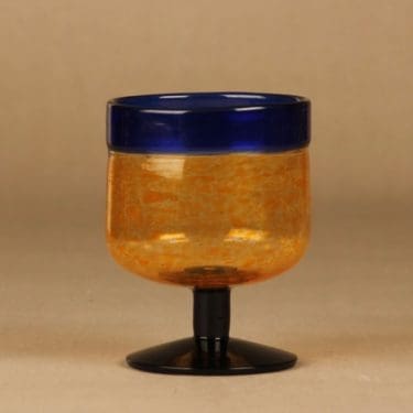 Nuutajärvi taide-esine, uniikki, suunnittelija Kaj Franck, uniikki, signeerattu