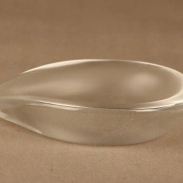 Iittala 3106 tuhka-astia, signeerattu, suunnittelija Kaj Franck, signeerattu