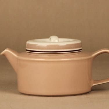 Arabia Koralli teekaadin, 1.35 l, suunnittelija Ulla Procope, 1.35 l, käsinmaalattu, kukka