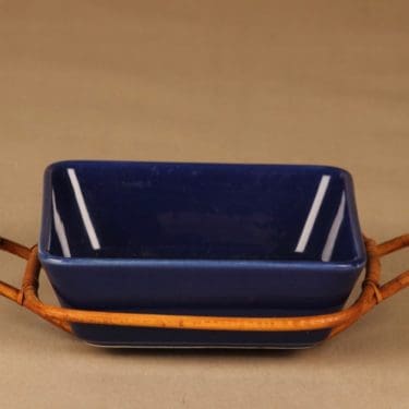 Arabia Kilta bowl with rattan designer Kaj Franck