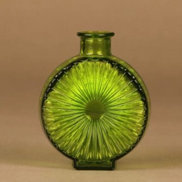 Riihimäen lasi Aurinkopullo Aurinkopullo, koko ¼, suunnittelija Helena Tynell, koko ¼