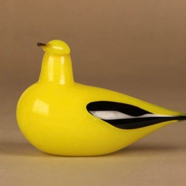 Nuutajärvi lintu , Kuhankeittäjä, suunnittelija Oiva Toikka, Kuhankeittäjä, signeerattu