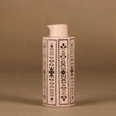 Arabia Kismet kaadin, vaaleanpunainen, musta, suunnittelija Ulla Procope,