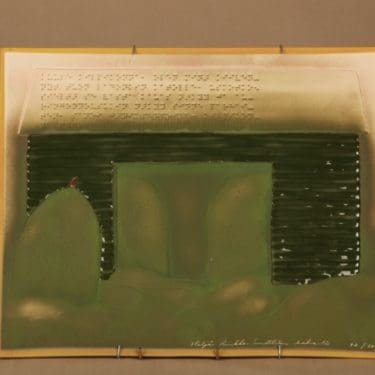 Arabia HLS seinätaulu, Lato, suunnittelija Heljä Liukko-Sundström, Lato, signeerattu, numeroitu