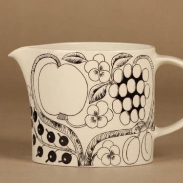 Arabia Paratiisi kaadin, mustavalkoinen, suunnittelija Birger Kaipiainen,