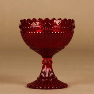 Iittala Mariskooli kulho, punainen, suunnittelija ,