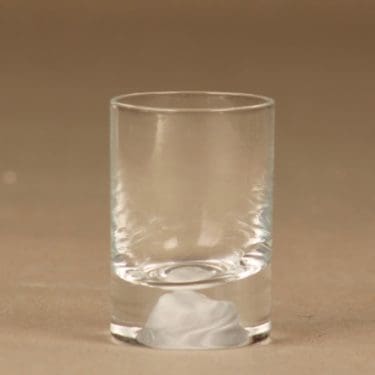 Nuutajärvi Himalaja snapsilasi, kirkas, suunnittelija Björn Weckström,