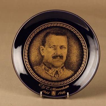 Arabia Suomen Presidentit C.G.E. Mannerheim, C.G.E. Mannerheim, suunnittelija Veikko Roininen, C.G.E. Mannerheim, presidentti