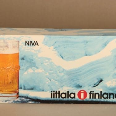 Iittala Niva olutlasi 34 cl, 4 kpl