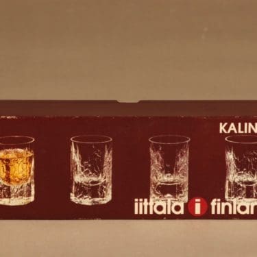 Arabia Kalinka schnapps glass 6 cl, 4 pcs designer Tapio Wirkkala