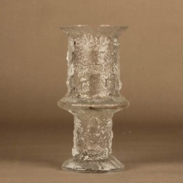 Iittala Nardus maljakko, kirkas, suunnittelija Timo Sarpaneva,