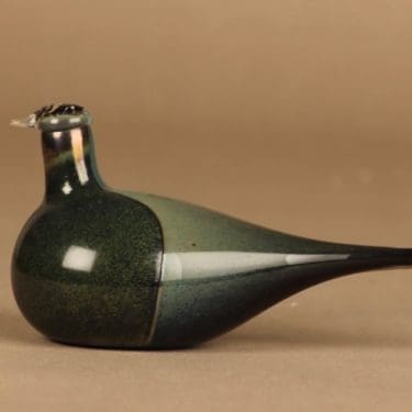 Nuutajärvi lintu , Sipi, suunnittelija Oiva Toikka, Sipi, signeerattu kuva