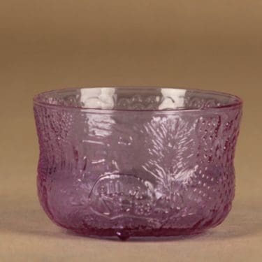 Nuutajärvi 1380 jälkiruokakulho, Fauna, suunnittelija Oiva Toikka, Fauna