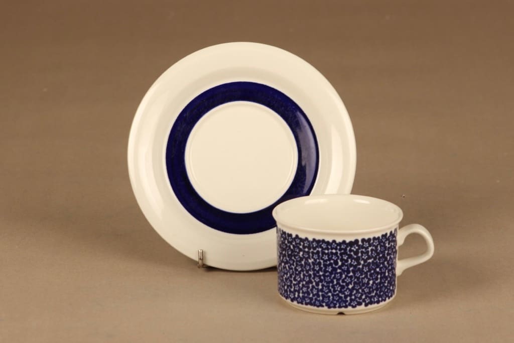 Arabia Faenza Kukka teekuppi,, suunnittelija Inkeri Seppälä, , serikuva, kukka kuva 2