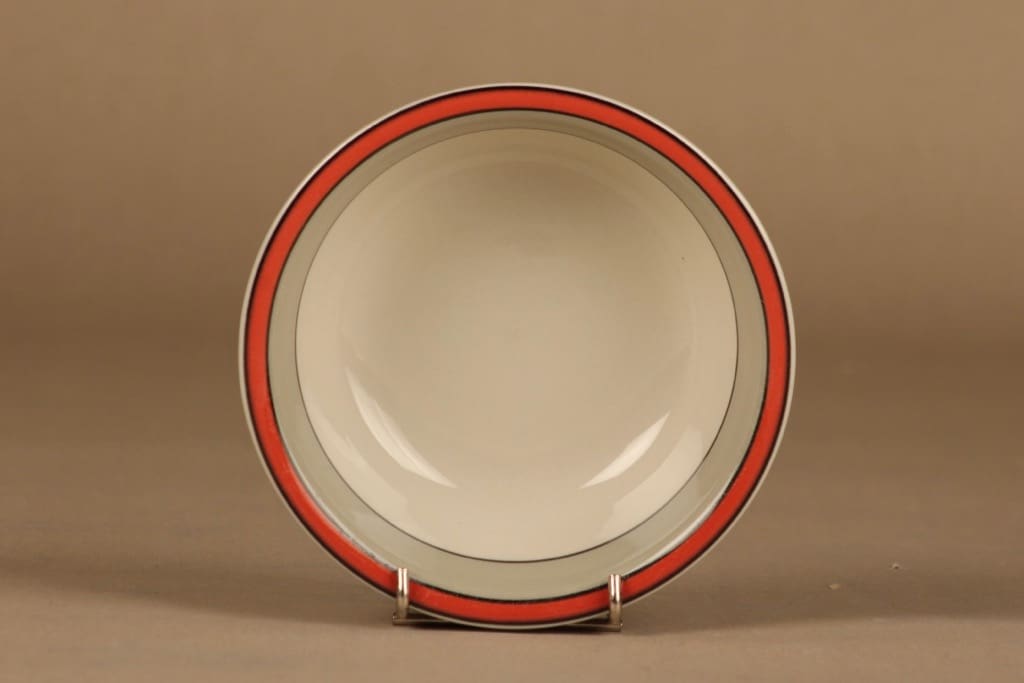 Arabia Aslak kulho, raitakoriste, suunnittelija Inkeri Leivo, raitakoriste kuva 2