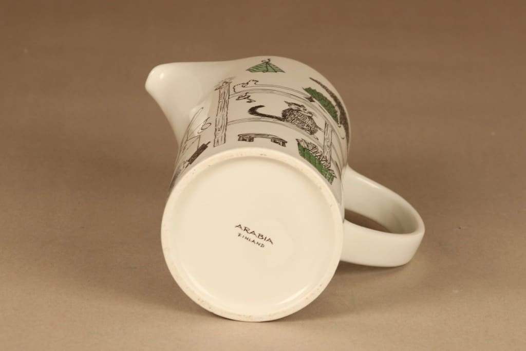 Arabia Löyly kaadin, 1.7 l, suunnittelija Gunvor Olin-Grönqvist, 1.7 l, käsinmaalattu, signeerattu kuva 4