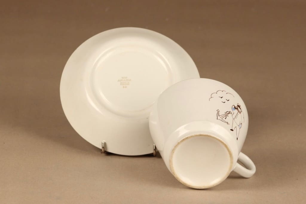 Arabia Harraste kaakaomuki, Merikapteeni, suunnittelija Raija Uosikkinen, Merikapteeni kuva 3