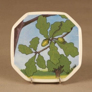 Arabia Maakuntakukat seinälautanen, Tammi, suunnittelija Toivo G.Utriainen, Tammi