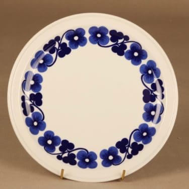 Arabia Aamu lautanen, 23.5 cm, suunnittelija Esteri Tomula, 23.5 cm, kukka, retro