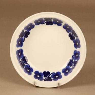 Arabia Aamu lautanen, syvä, suunnittelija Esteri Tomula, syvä, kukka, retro