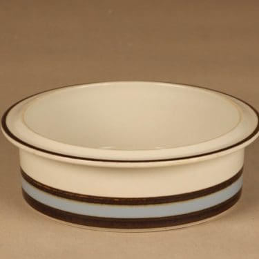 Arabia Suvanto kulho, raitakoriste, suunnittelija Ulla Procope, raitakoriste