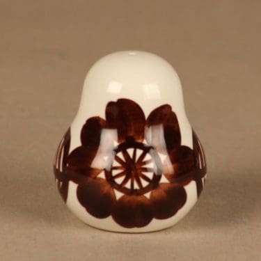 Arabia Köökki suolasirotin, käsinmaalattu, suunnittelija Gunvor Olin-Grönqvist, käsinmaalattu, signeerattu