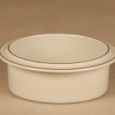 Arabia Suvanto kulho, raitakoriste, suunnittelija Ulla Procope, raitakoriste