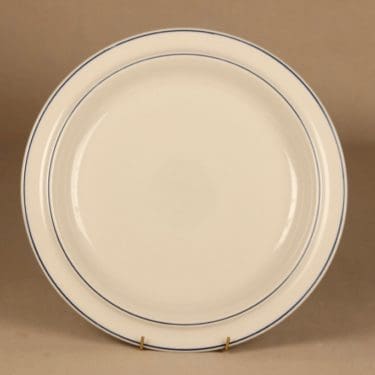 Arabia Saimaa tarjoiluvati, raitakoriste, suunnittelija Richard Lindh, raitakoriste