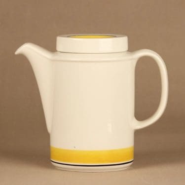 Arabia Faenza Raita kahvikaadin, 1 l, suunnittelija Inkeri Seppälä, 1 l