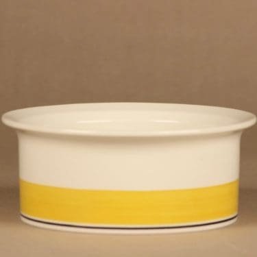 Arabia Faenza Raita kulho, raitakoriste, suunnittelija Peter Winquist, raitakoriste