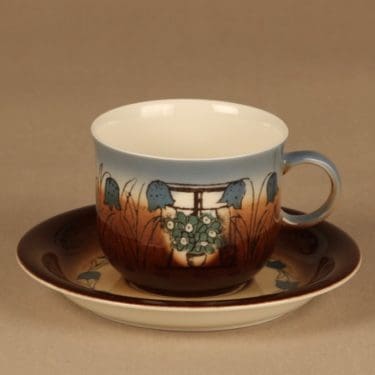 Arabia Äidille teekuppi, 1978, suunnittelija Heljä Liukko-Sundström, 1978, Äidinkuppi