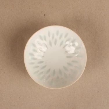 Arabia riisiposliini malja, pieni, suunnittelija Friedl Holzer-Kjellberg, pieni